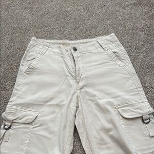 AE Super High Rise Baggy Wide Leg Cargos